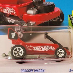 2021 HOT WHEELS, DRAGGIN' WAGON, #1, MINT IN THE PACKAGE!!!